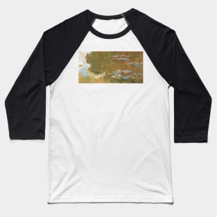 The Water Lily Pond by Claude Monet Baseball T-Shirt